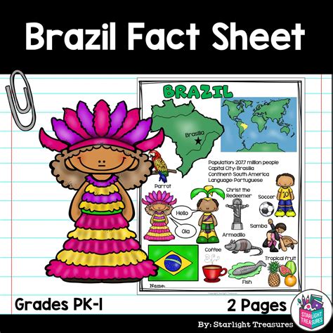 facts on brazil for kids